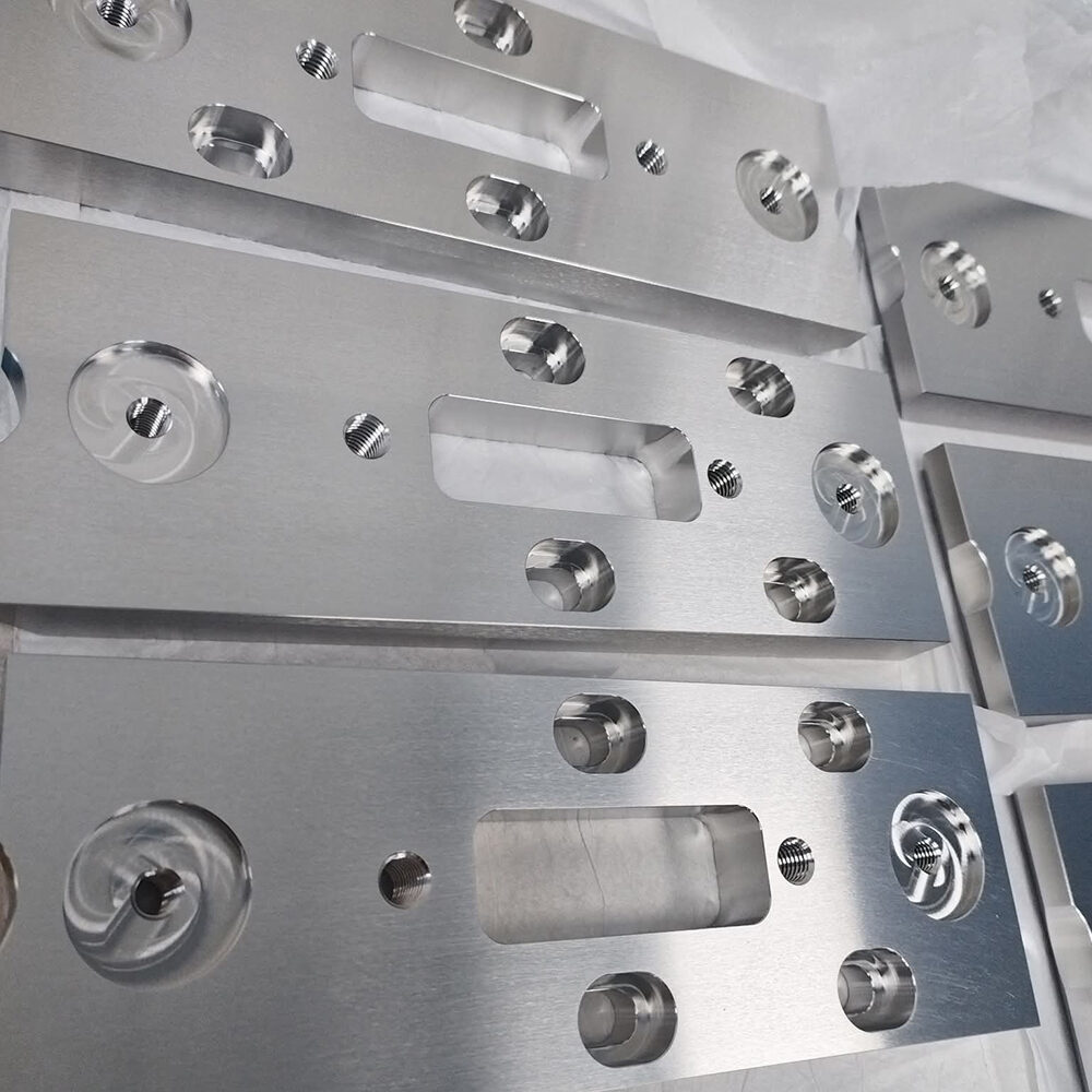Machined housings in process on the shop floor